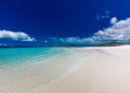 Amazing famous Whitehaven Beach with white sand in the Whitsunday Islands, Queensland, Australia