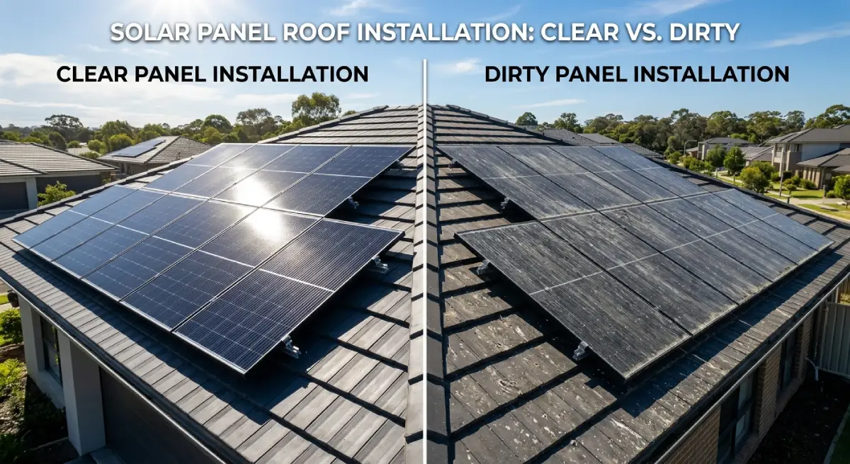 solar panel maintenance cleaning impact on output